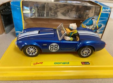 Disney Donald Duck AC Cobra 1/24 Burago