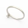 Cubic Zirconia Sterling Silver Ring Image 4