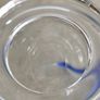 Kilkenny Glass Just one Cobalt Blue Swirl Footed Glass /tumbler /  Casual Dining Image 5