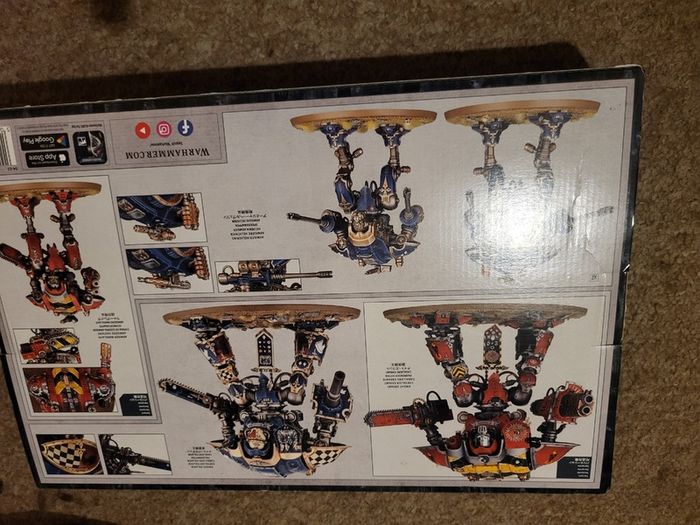 Games Workshop Warhammer 40k Imperial Knights Valoutstrike Lance Battleforce NEW