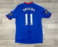 Genuine Vintage 2010 Chelsea London Drogba Home Jersey Shirt Mens Medium