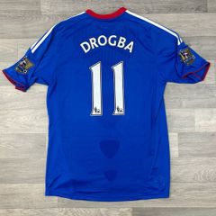 Genuine Vintage 2010 Chelsea London Drogba Home Jersey Shirt Mens Medium
