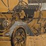 Gold Foil "Ford Model T 1915" Framed print Image 8