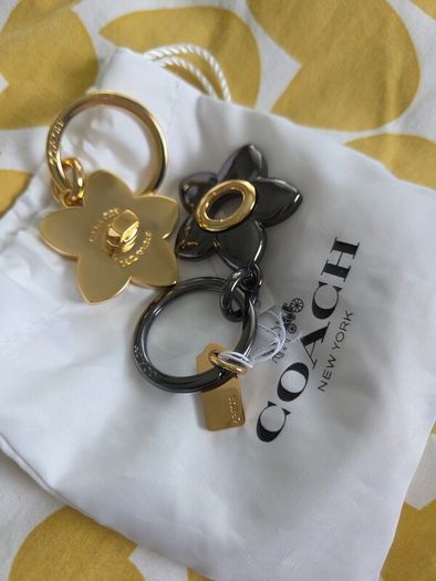 coach bag key charm