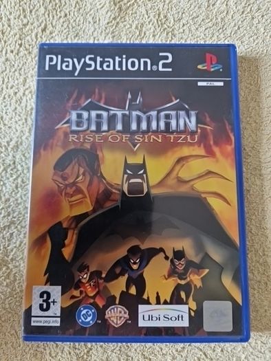 Italian Version Batman Rise of Sin Tzu PlayStation2 Ps2 Games Original