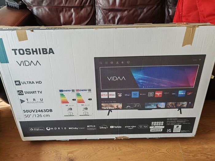 Toshiba 50 Inch 4K Ultra HD TV & LG Soundbar