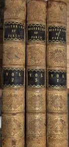 The Mysteries of Paris (1845) - Complete 3-Volume First English Edition - Very Fine Pages!