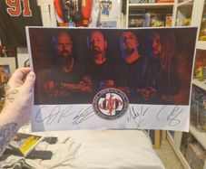 Drowning Pool Signed Poster