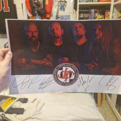 Drowning Pool Signed Poster