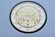 Latvia 2022 year Uncirculated 2 Euro coin.