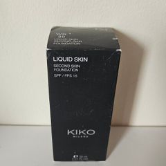 Liquid skin Kiko Milano Second skim foundation  new