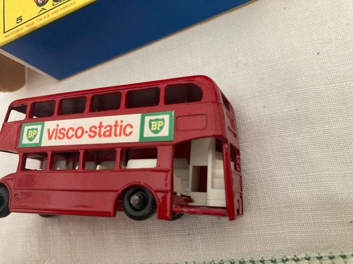Matchbox 5d. Routemaster London bus. Mint in box. 1965