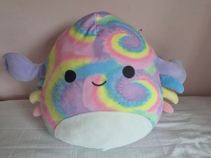 Christabel the crab tie-dye swirl soft toy Squishmallow