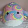 Christabel the crab tie-dye swirl soft toy Squishmallow Image 2