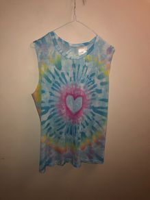 Tie-dye top (age 15-17)