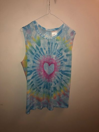Tie-dye top (age 15-17)