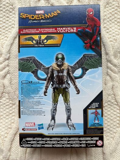 Hasbro Spider-Man Homecoming: Electronic Marvel's Vulture 12" new Please look at the pictures