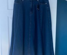 JD.Williams A-line Denim Skirt size 14