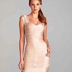 French Connection Gold Dress