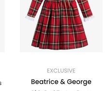 Beatrice & George girls dress size 5