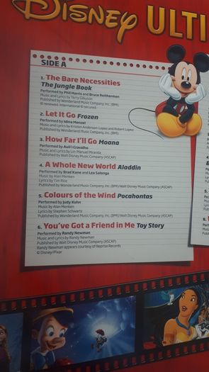 Disney ultimate hits vinyl