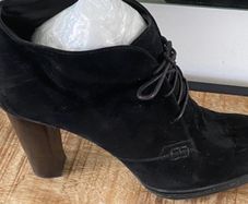 Tod's Black Suede Italian Leather Boots