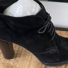 Tod's Black Suede Italian Leather Boots