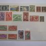 The collection of old stamps from French colonies on stock cards Image 4