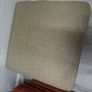Cream padded large ottoman in very good condition Image 2