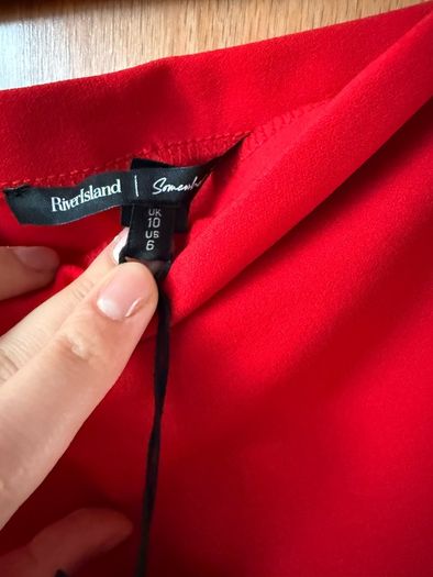 Red Dress River Island