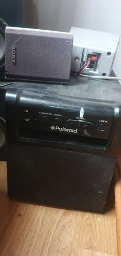 Speakers and woofer