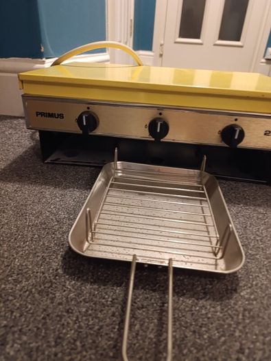2 ring primas stove with grill