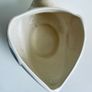 Vintage Style Pink & White Ceramic Swan Planter Vase 21cm Image 7