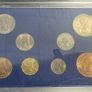 1966 British pre-decimal eight-coin set Image 4