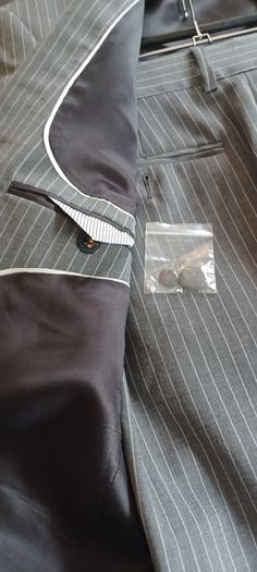 Grey pinstripe Ben Sherman suit