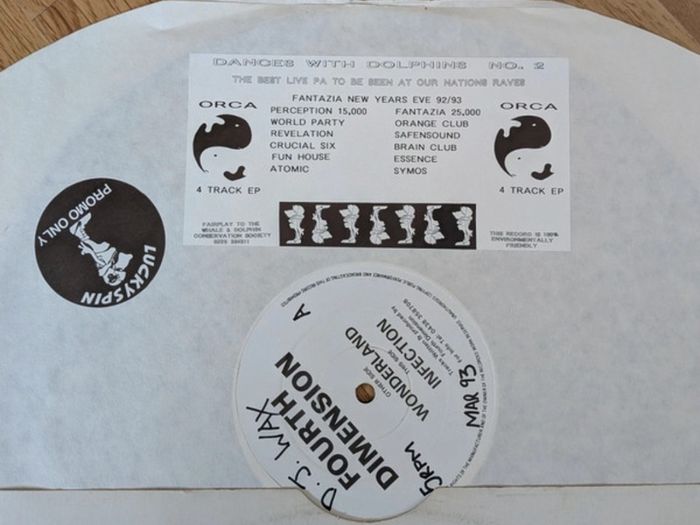 Fourth dimension - wonderland/infection - 1993 jungle