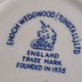 Set of 3 Vintage Collectible Plate Enoch Wedgewood blue white 4 inches Plates coaster Tunstall Made in England Image 3