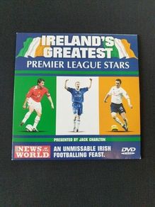 Ireland's Greatest Premier League Stars DVD Jack Charlton Irish Soccer Football