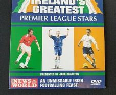 Ireland's Greatest Premier League Stars DVD Jack Charlton Irish Soccer Football