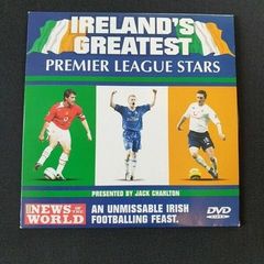 Ireland's Greatest Premier League Stars DVD Jack Charlton Irish Soccer Football