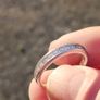 Sterling Silver CZ Half Eternity Ring Image 9