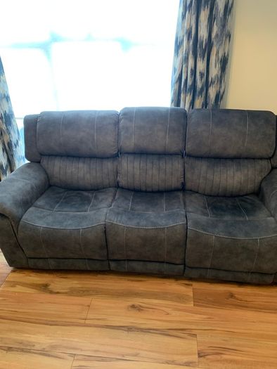 Electric three seater recliner