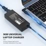 90W Universal Laptop Charger Power Adapter Compatible with HP Dell Lenovo ASUS Acer Samsung Toshiba Sony IBM Fujitsu Gateway Notebook Ultrabook Chromebook Laptop Power Supply Cord with 16 Tips Image 7
