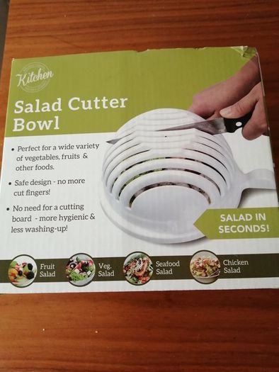 Salad Cutter Bowl