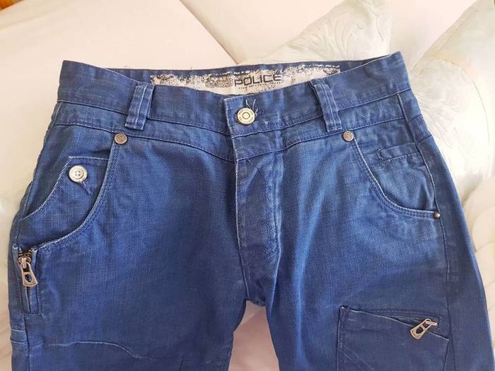 Police Combat Style Jeans - W30
