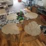 glass dining table Image 5