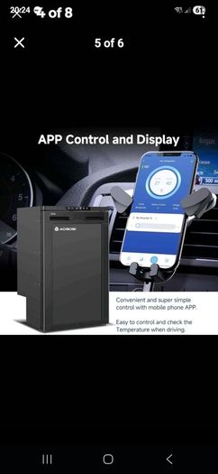 Aaobosi 83L 12v fridge