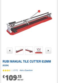 Tile cutter and filers (manual)