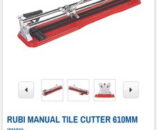 Tile cutter and filers (manual)