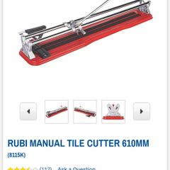 Tile cutter and filers (manual)